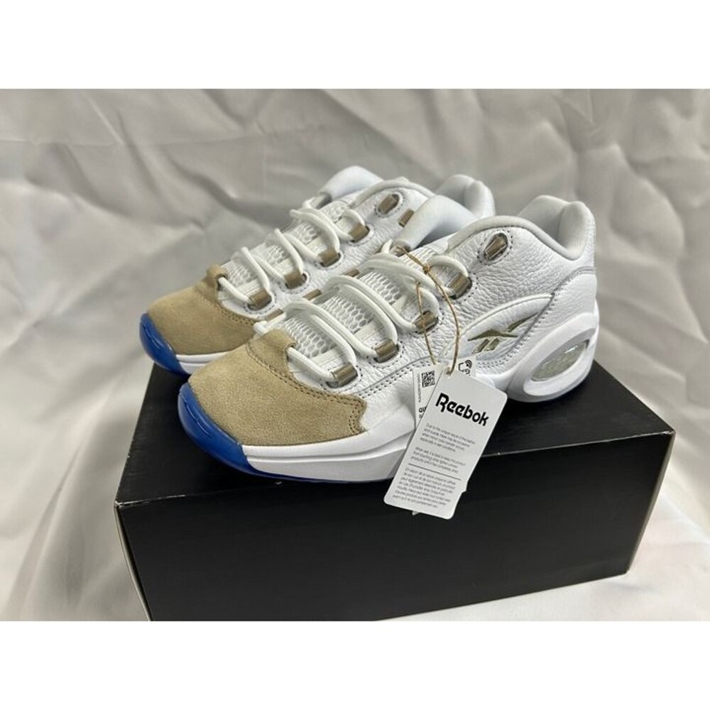 Reebok Question Low Oatmeal Men’s Sneakers US Size 7.5 EF7609